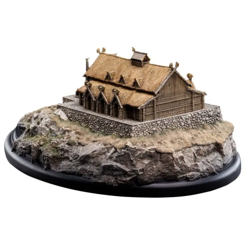Weta Workshop Figuras El Señor De Los Anillos ^Estatua El Señor de los Anillos The Golden Hall of Edoras 9 cm