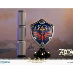 First 4 Figures Regalos Y Coleccionismo Para Gamers - Cosas De Videojuegos Míticos|Descuentos Gaming^Estatua Escudo Hyliano Zelda 29 cm Collector's Edition Zelda