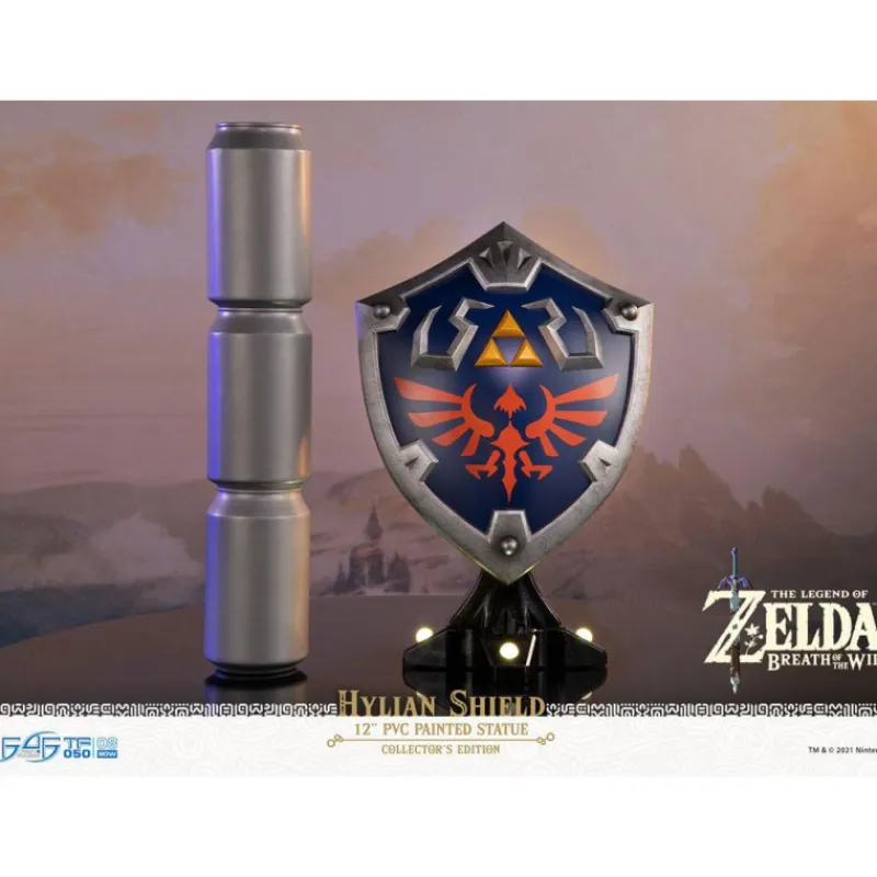 First 4 Figures Regalos Y Coleccionismo Para Gamers - Cosas De Videojuegos Míticos|Descuentos Gaming^Estatua Escudo Hyliano Zelda 29 cm Collector's Edition Zelda