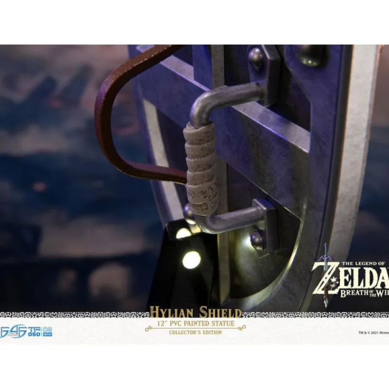 First 4 Figures Regalos Y Coleccionismo Para Gamers - Cosas De Videojuegos Míticos|Descuentos Gaming^Estatua Escudo Hyliano Zelda 29 cm Collector's Edition Zelda