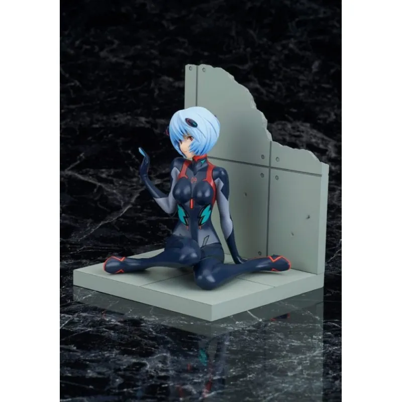 Bellfine Figuras^Estatua Evangelion 4.0 Final Rei Ayanami Plugsuit PVC 10 cm