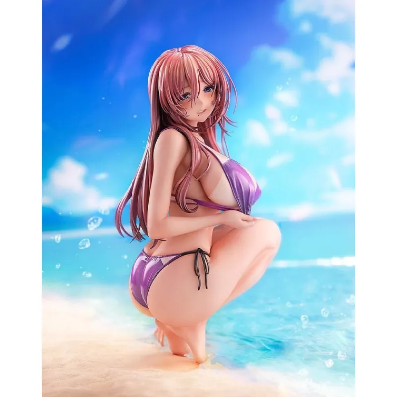 Alumina Figuras^Estatua Hanikami Kanojo 1/7 Shinoha Kurumi 19 cm