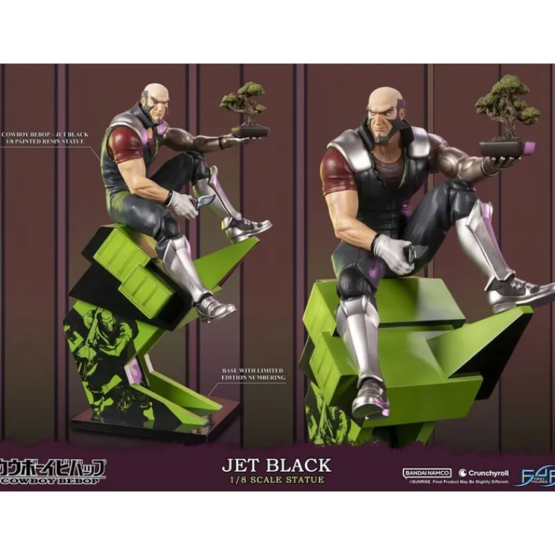 First 4 Figures Figuras^Estatua Jet Black 1/8 de Cowboy Bebop 30 cm