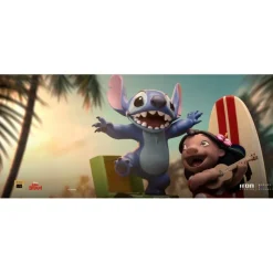 Outlet Estatua Lilo & Stitch 1/10 Deluxe Art Scale 20 cm Películas Y Personajes De Disney ·Lilo Y Stitch|Figuras Disney De Colección