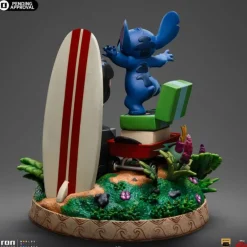 Outlet Estatua Lilo & Stitch 1/10 Deluxe Art Scale 20 cm Películas Y Personajes De Disney ·Lilo Y Stitch|Figuras Disney De Colección