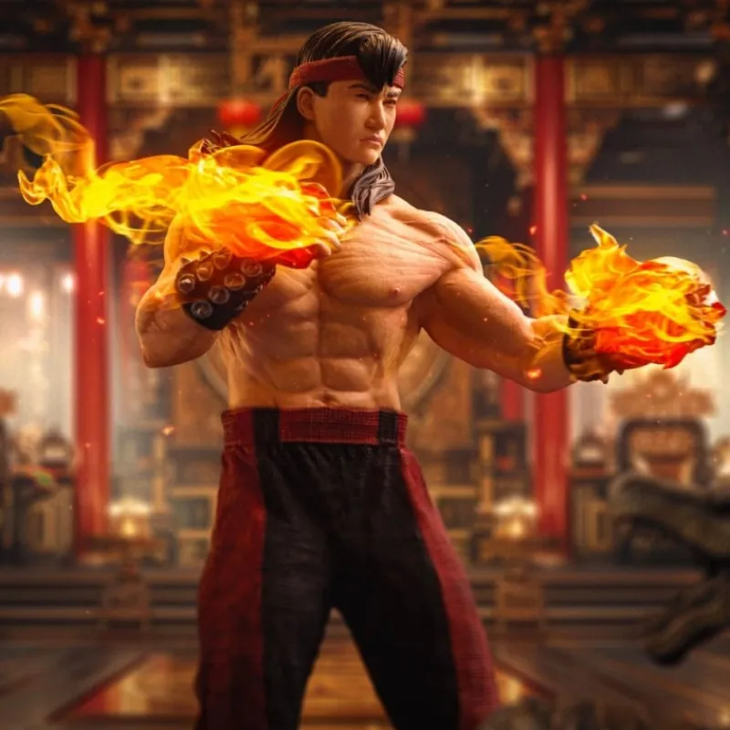 Outlet Estatua Liu Kang 1/10 Art Scale de Mortal Kombat 23 cm Descuentos Gaming
