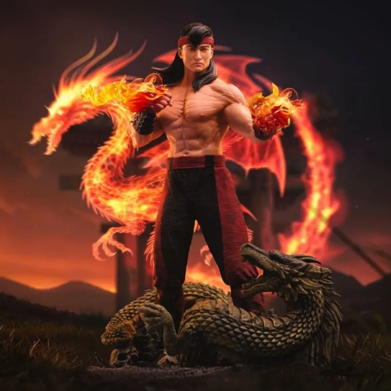 Outlet Estatua Liu Kang 1/10 Art Scale de Mortal Kombat 23 cm Descuentos Gaming
