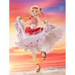 Claynel Figuras^Estatua Lycoris Recoil PVC 1/7 Chisato Nishikigi Hawaii Ver. 24 cm