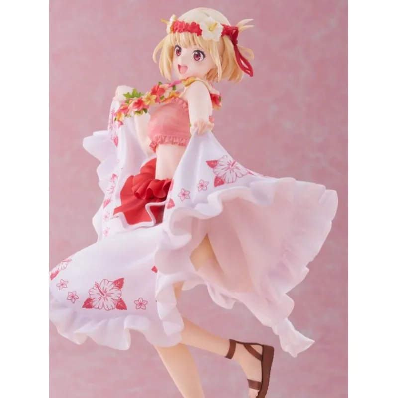 Claynel Figuras^Estatua Lycoris Recoil PVC 1/7 Chisato Nishikigi Hawaii Ver. 24 cm