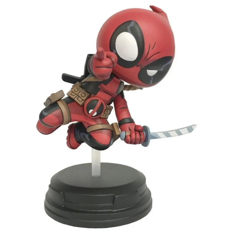 Online Estatua Marvel Animated Deadpool Jumping 18 cm Superhéroes Marvel|Coleccionismo Marvel