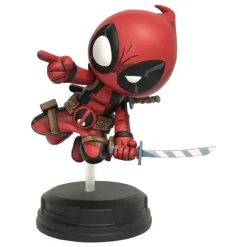 Online Estatua Marvel Animated Deadpool Jumping 18 cm Superhéroes Marvel|Coleccionismo Marvel