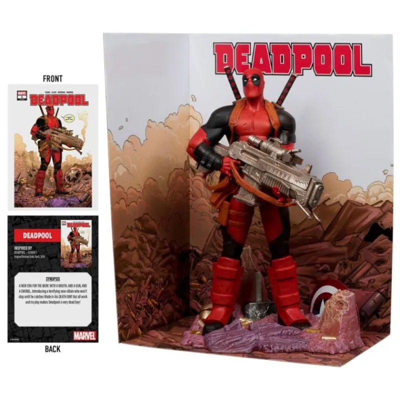 McFarlane Toys Superhéroes Marvel|Coleccionismo Marvel^Estatua Marvel Collection PVC 1/6 Deadpool 27 cm