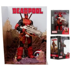 McFarlane Toys Superhéroes Marvel|Coleccionismo Marvel^Estatua Marvel Collection PVC 1/6 Deadpool 27 cm