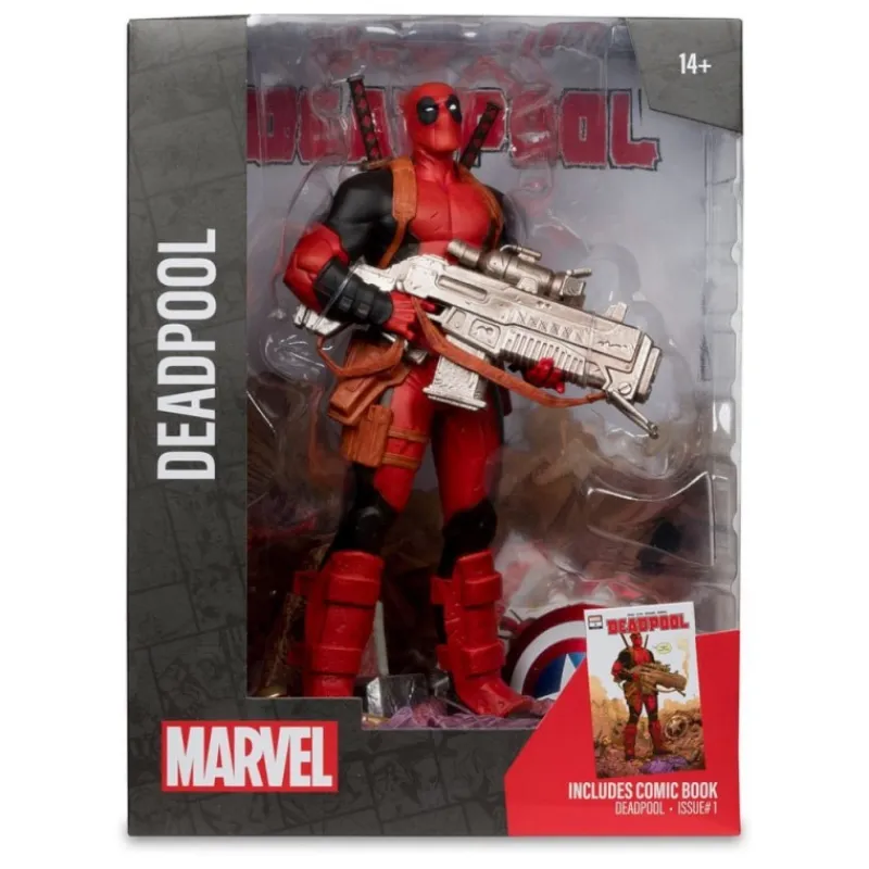 McFarlane Toys Superhéroes Marvel|Coleccionismo Marvel^Estatua Marvel Collection PVC 1/6 Deadpool 27 cm