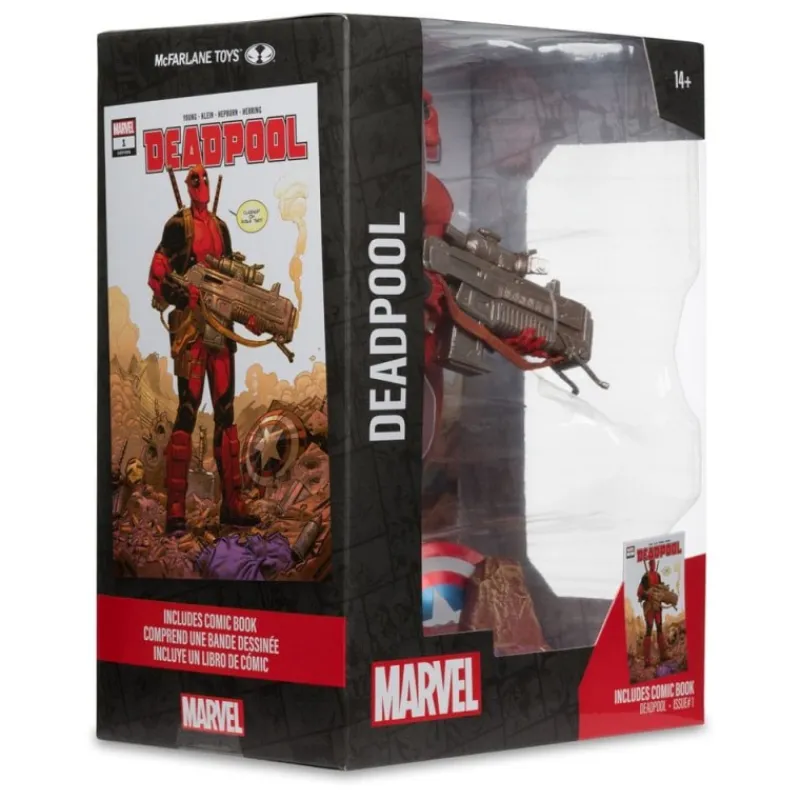 McFarlane Toys Superhéroes Marvel|Coleccionismo Marvel^Estatua Marvel Collection PVC 1/6 Deadpool 27 cm