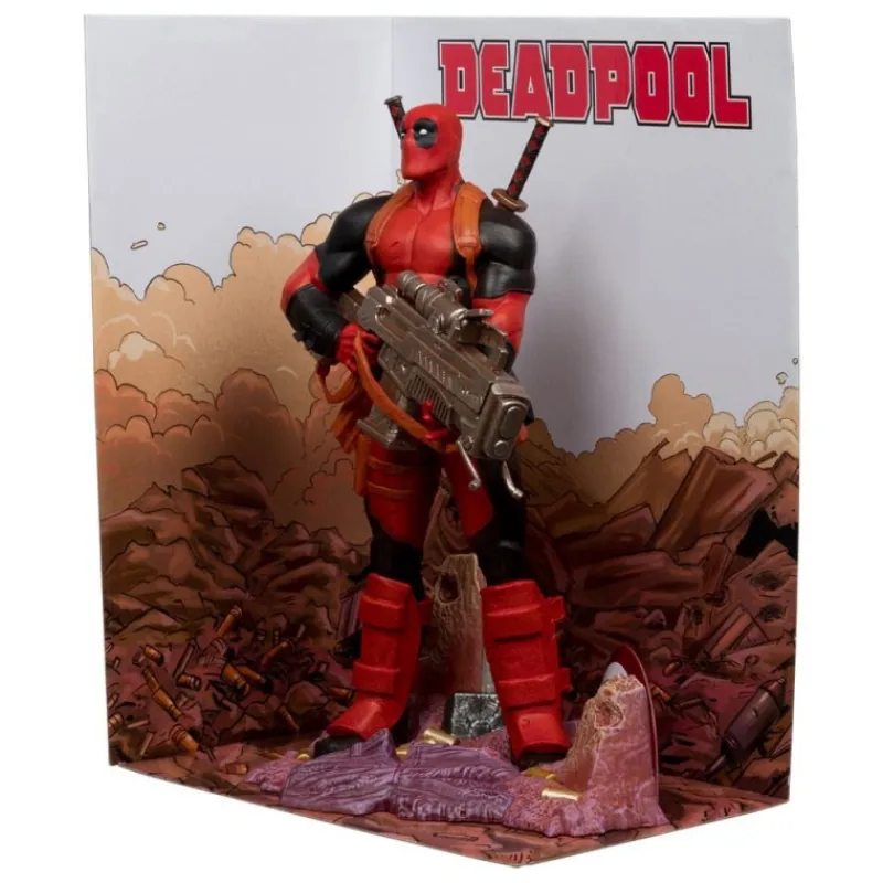 McFarlane Toys Superhéroes Marvel|Coleccionismo Marvel^Estatua Marvel Collection PVC 1/6 Deadpool 27 cm