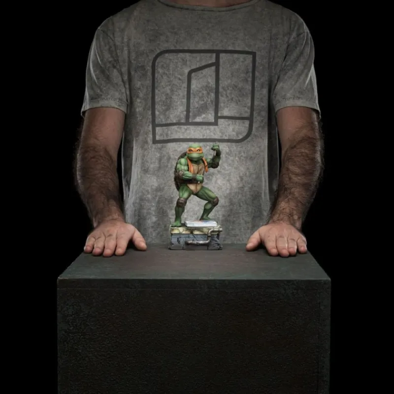Online Estatua Michelangelo Tortugas Ninja 1/10 de 19 cm Las Tortugas Ninja