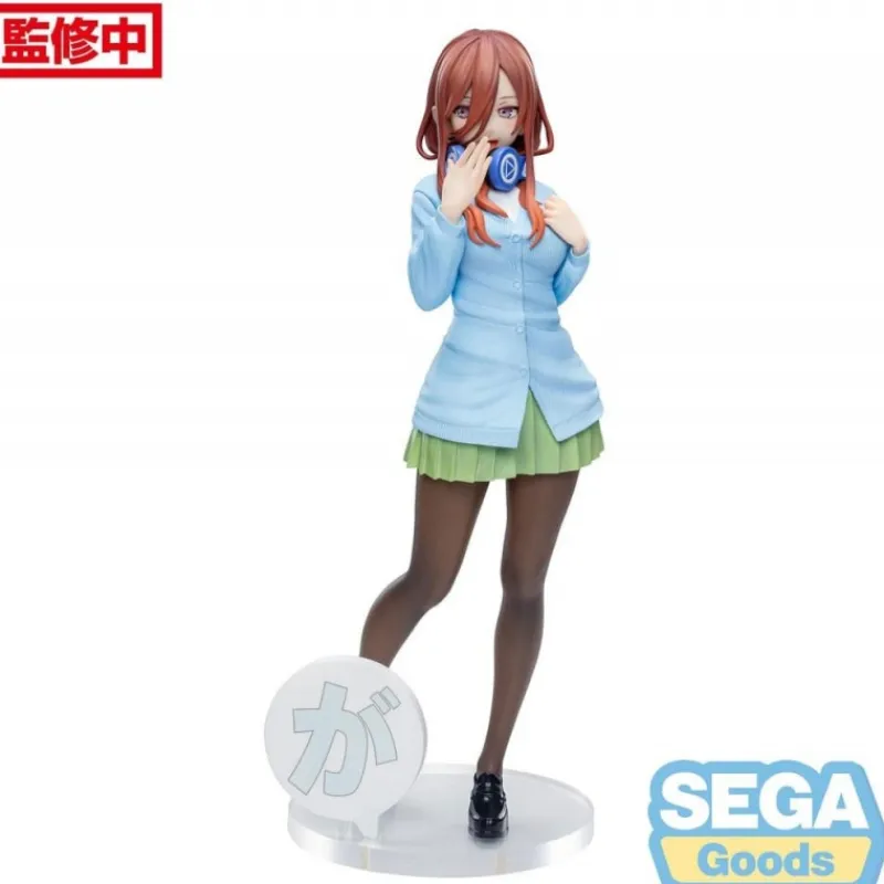 Sega Figuras^Estatua Miku Nakano 20 cm PVC The Quintessential Quintuplets