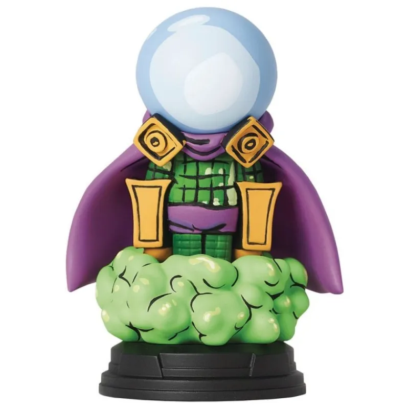 Diamond Select Cosas De Villanos Marvel|Coleccionismo Marvel^Estatua Mysterio 10 cm Marvel Animated en Poliresina
