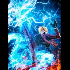 Megahouse Figuras One Piece|Figuras^Estatua One Piece P.O.P K-MAXIMUM Sanji 30 cm