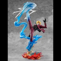 Megahouse Figuras One Piece|Figuras^Estatua One Piece P.O.P K-MAXIMUM Sanji 30 cm