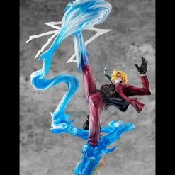 Megahouse Figuras One Piece|Figuras^Estatua One Piece P.O.P K-MAXIMUM Sanji 30 cm