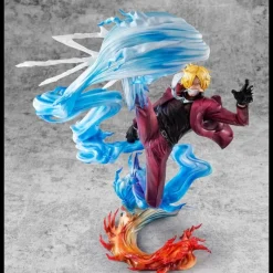 Megahouse Figuras One Piece|Figuras^Estatua One Piece P.O.P K-MAXIMUM Sanji 30 cm