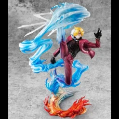 Megahouse Figuras One Piece|Figuras^Estatua One Piece P.O.P K-MAXIMUM Sanji 30 cm