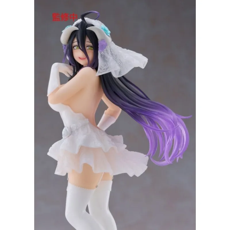 Clearance Estatua Overlord Albedo Wedding Ver. 18 cm PVC Figuras