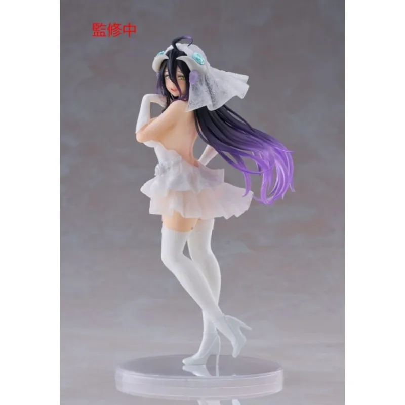 Clearance Estatua Overlord Albedo Wedding Ver. 18 cm PVC Figuras