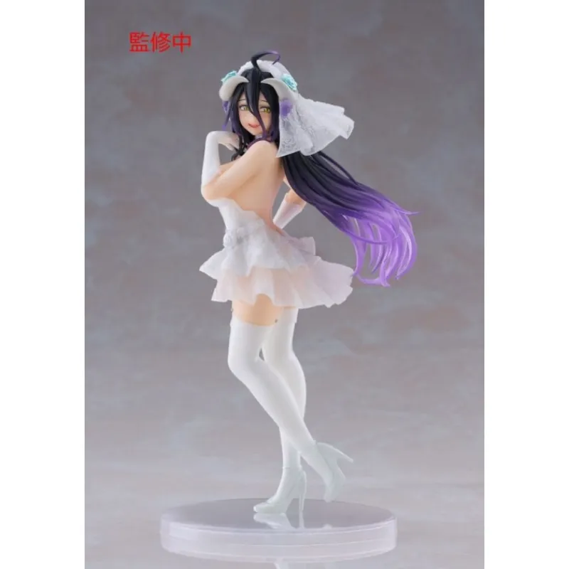 Clearance Estatua Overlord Albedo Wedding Ver. 18 cm PVC Figuras