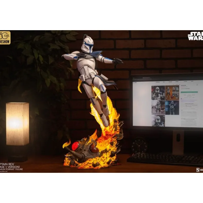 Discount Estatua Premium Format Captain Rex Star Wars 68 cm Sideshow Exclusive Replicas Y Coleccionismo Star Wars