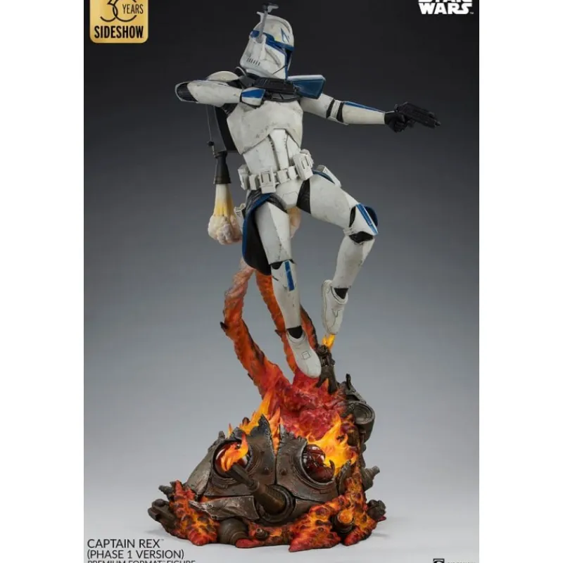 Discount Estatua Premium Format Captain Rex Star Wars 68 cm Sideshow Exclusive Replicas Y Coleccionismo Star Wars
