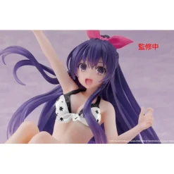 Hot Estatua PVC 10 cm Tohka Yatogami Aqua Float Girls Date A Live V Figuras