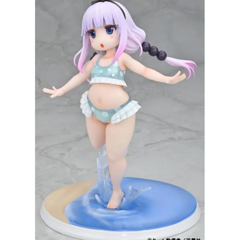 New Estatua PVC 1/6 Kanna Kamui Swimsuit On the Beach 20 cm Figuras