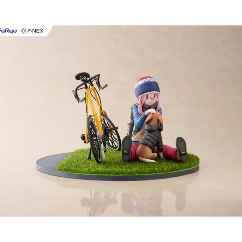 FuRyu Figuras^Estatua PVC 1/7 Laid Back Camp Nadeshiko Kagamihara 13 cm