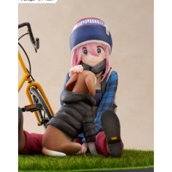 FuRyu Figuras^Estatua PVC 1/7 Laid Back Camp Nadeshiko Kagamihara 13 cm