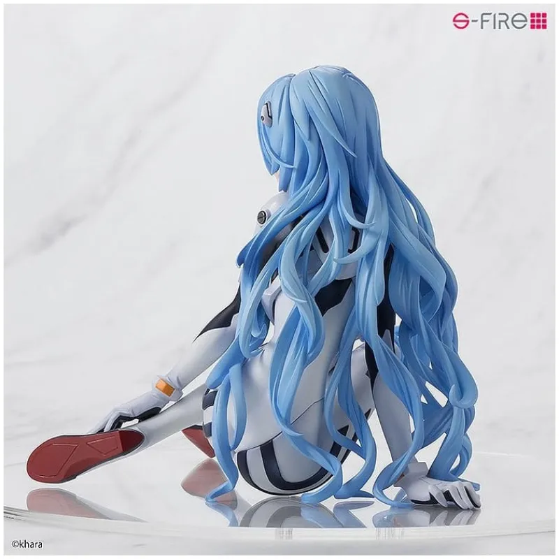 New Estatua PVC 1/7 Rei Ayanami Long Hair Ver. 11 cm de Evangelion Figuras
