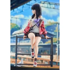 Hot Estatua PVC 1/7 Rikka Takarada Blue Sky Station 21 cm Figuras