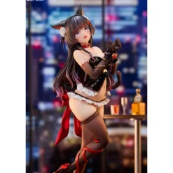 Clearance Estatua PVC 1/7 Shibarare Cat Ruhuna-chan Deluxe Edition 26 cm Figuras