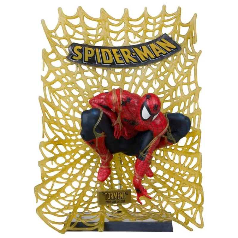 McFarlane Toys Superhéroes Marvel|Coleccionismo Marvel^Estatua PVC 1:6 Spider-Man Gold Edition 15 cm McFarlane