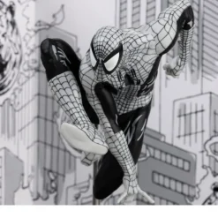 McFarlane Toys Superhéroes Marvel|Coleccionismo Marvel^Estatua PVC 1/10 Spider-Man Line Art Gold Label 10 cm