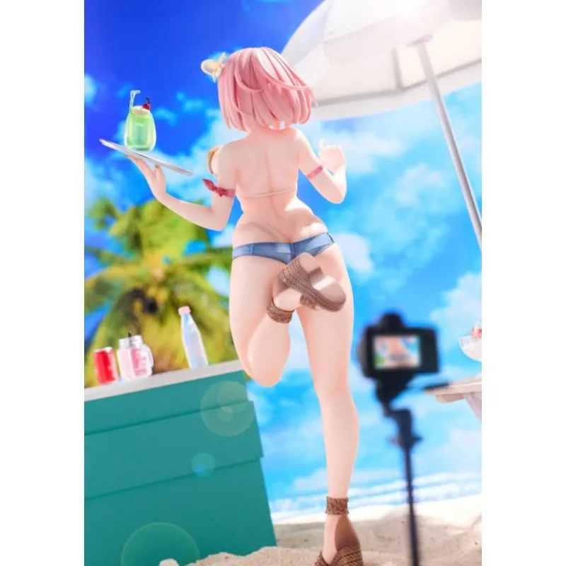 Hobby Sakura Figuras^Estatua PVC 1/7 Summer Waiter por Kink Edición Limitada