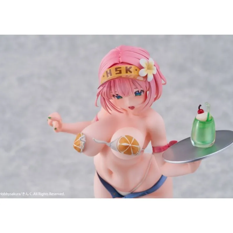 Hobby Sakura Figuras^Estatua PVC 1/7 Summer Waiter por Kink Edición Limitada