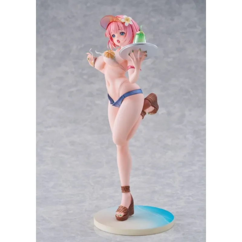 Hobby Sakura Figuras^Estatua PVC 1/7 Summer Waiter por Kink Edición Limitada