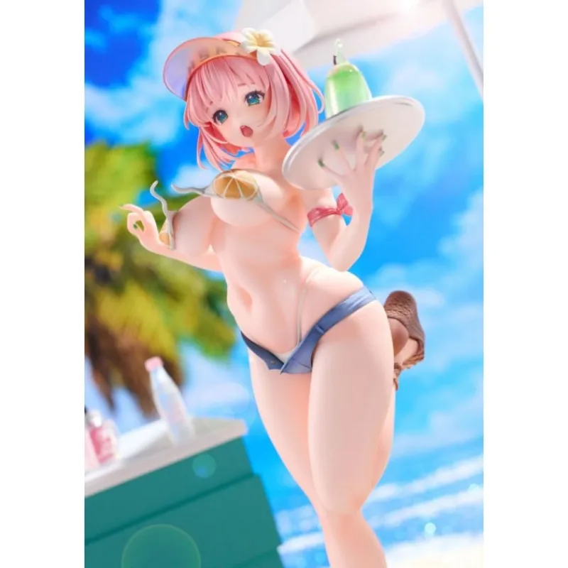 Hobby Sakura Figuras^Estatua PVC 1/7 Summer Waiter por Kink Edición Limitada