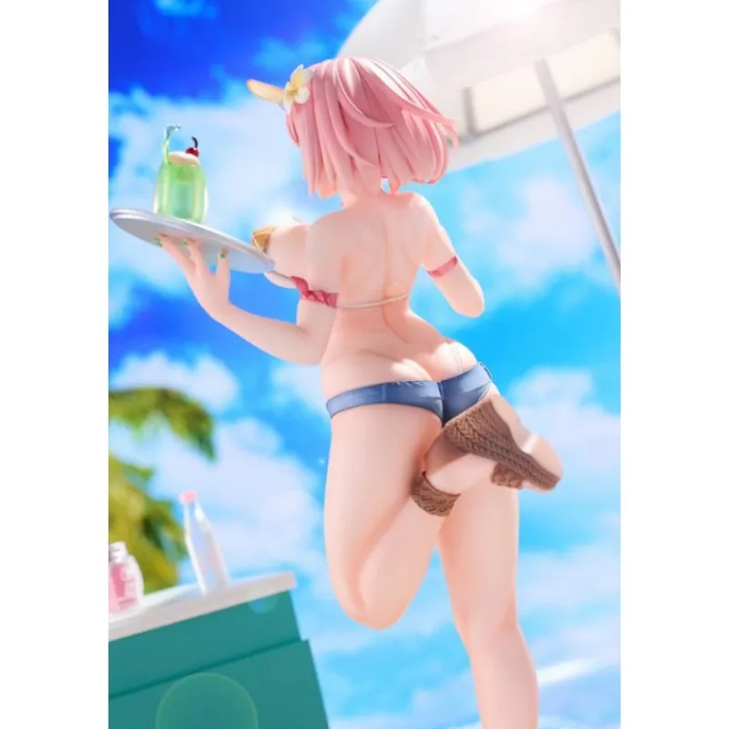 Hobby Sakura Figuras^Estatua PVC 1/7 Summer Waiter por Kink Edición Limitada