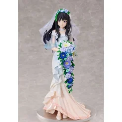 New Estatua PVC 1/7 Takina Inoue Wedding Dress Ver. 25 cm - Lycoris Recoil Figuras