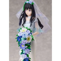 New Estatua PVC 1/7 Takina Inoue Wedding Dress Ver. 25 cm - Lycoris Recoil Figuras