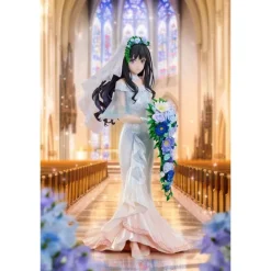 New Estatua PVC 1/7 Takina Inoue Wedding Dress Ver. 25 cm - Lycoris Recoil Figuras